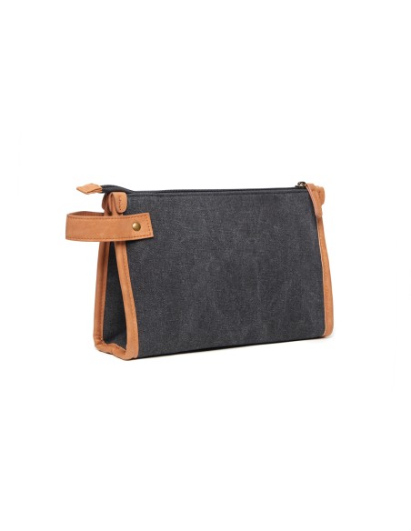 Cosmetic bag VINGA Bosler in canvas riciclato GRS